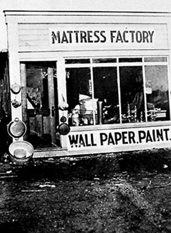 Ulysses Grant "UG" Crocker's first store in what would become, Anchorage, Alaska.
