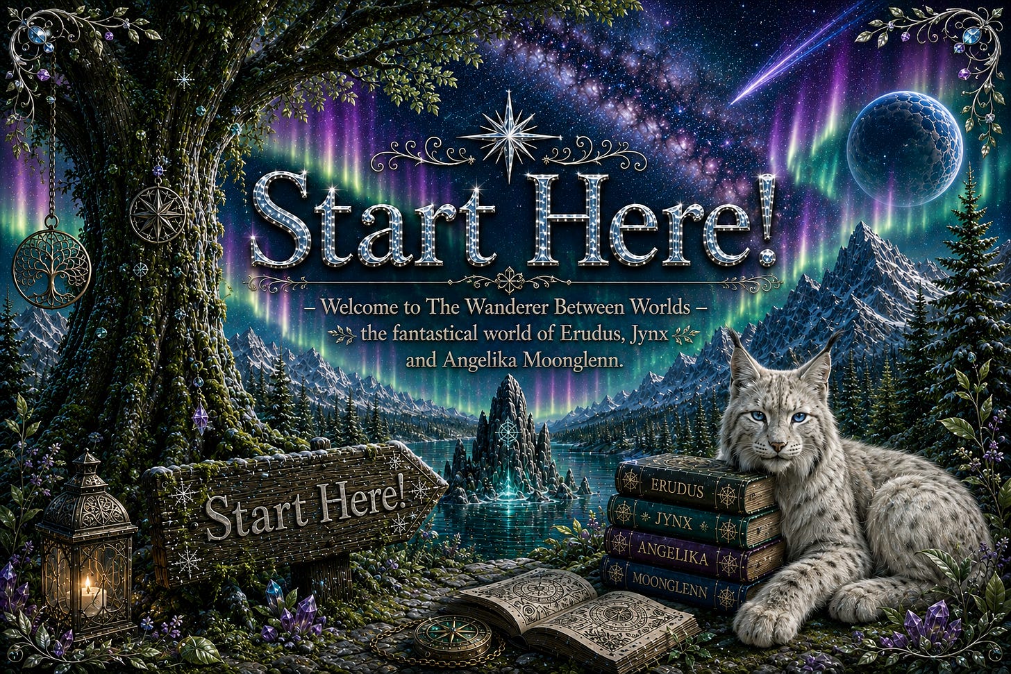 Start Here Image for the Wanderer Between Worlds