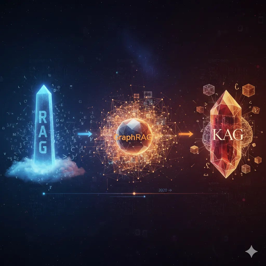 In Knowledge Augmented Generation, the aim is to integrate a knowledge graph as a reasoning substrate