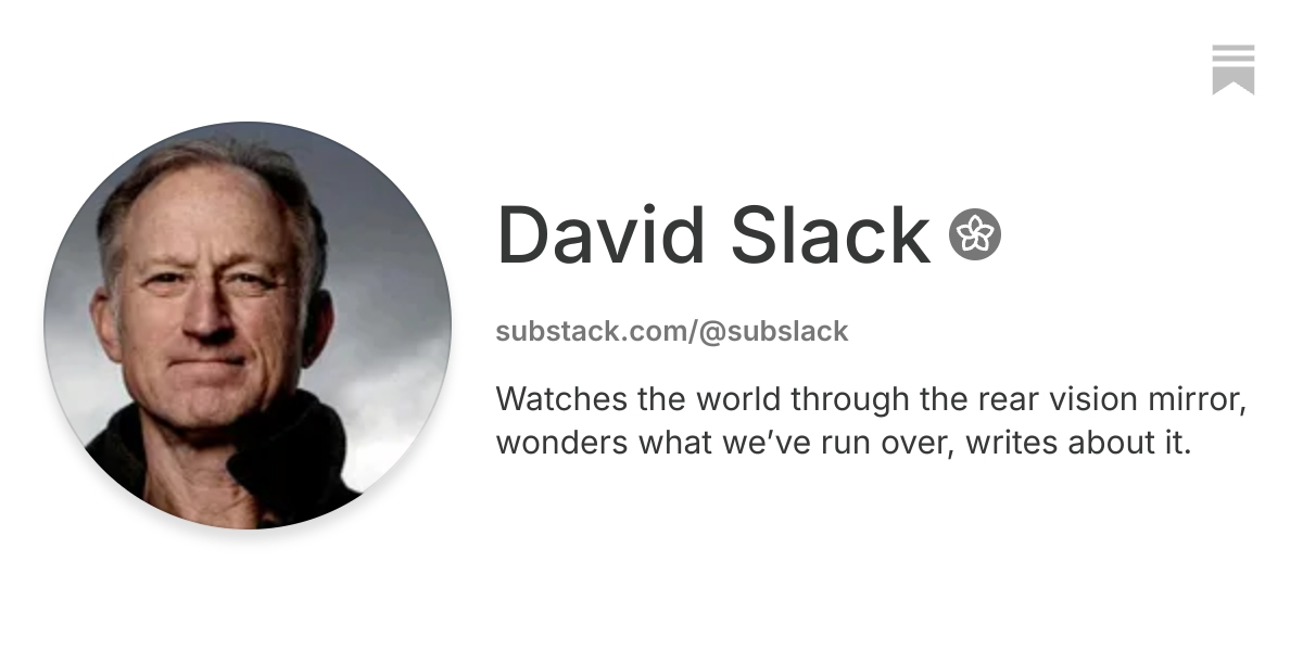 David Slack | Substack