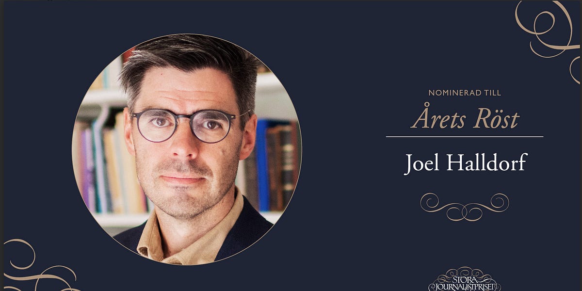 Vit Rök: Stora Journalistpriset! - by Joel Halldorf