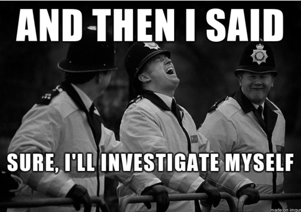 They want the oppressor to investigate???? : r/Palestine