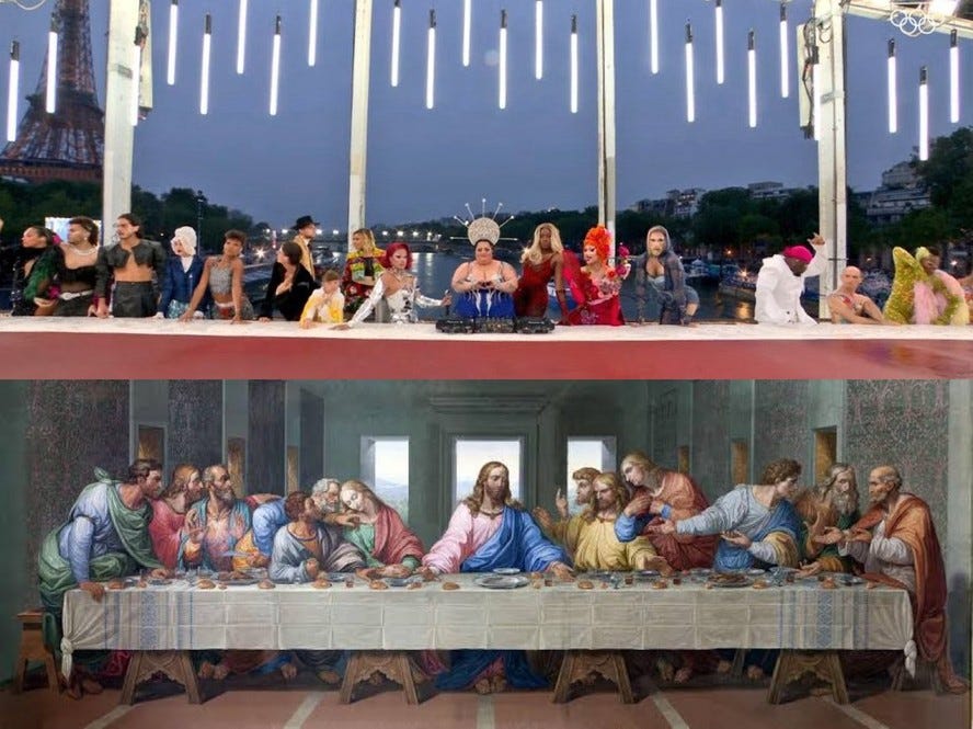 Historiadores divididos: abertura das Olimpíadas realmente parodiou 'A Última  Ceia'? Descubra a obra que pode ter inspirado a cena