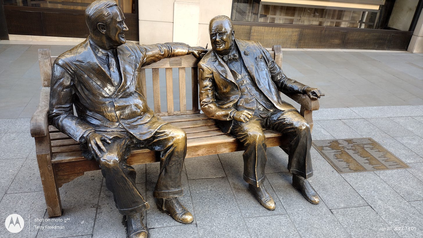 Street sculpture in New Bond Street, London. Photo by Terry Freedman