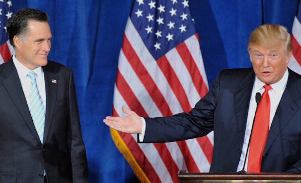 trump-and-romney trump-and-romney