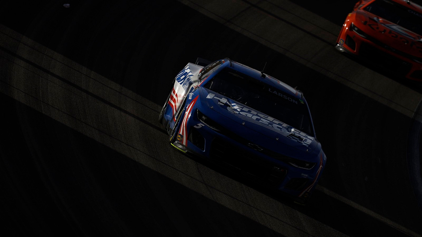 Kyle Larson unapproved adjustments roof rail NASCAR Cup Series Talladega Superspeedway GEICO 500 qualifying