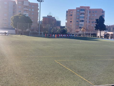 Imágenes de antes y durante el partido que enfrentó a Hércules y Alboraya