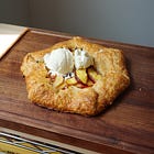 chelsea crane's peach galette 