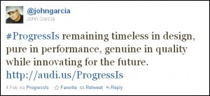 John Garcia's Winning Tweet John Garcia's Winning Tweet