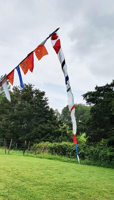 Flags made by Mc Kinley Rd Creatives
