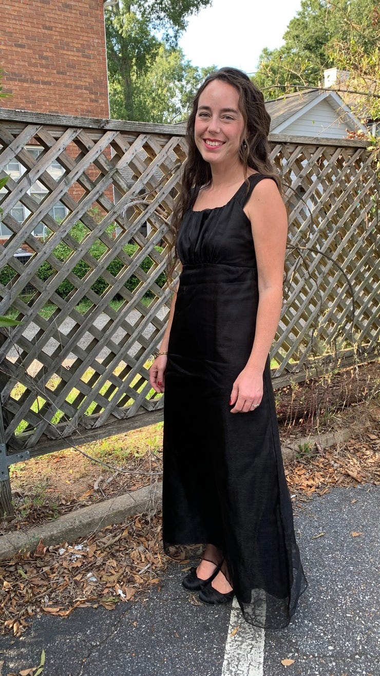 The purty concert dress I made! 