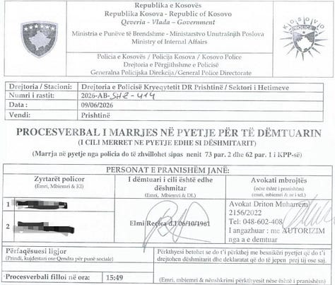 Pamjet e Postimit të Elmi Reçicës, 10 Qershor, 2026