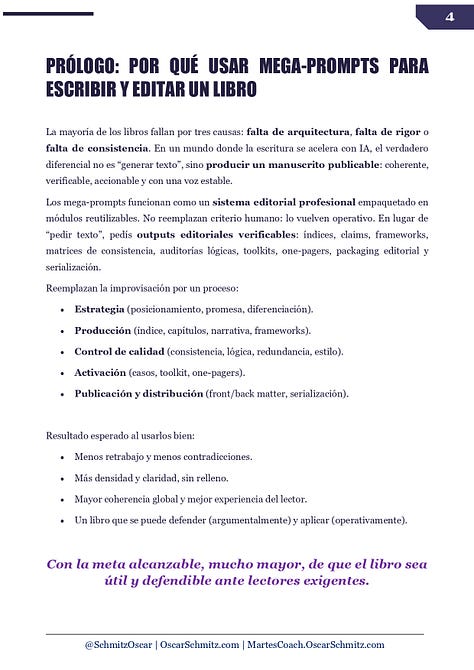 #Libro Guía completa: Creación Editorial (Prompt Engineering)