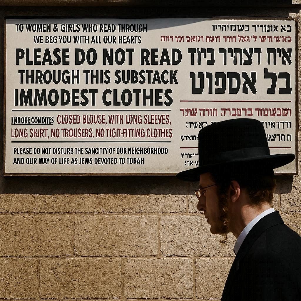 Tora Not Invisible Not Daas Torah Does Tznius - by Daas Yochid