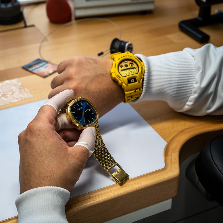 Patek Philippe Beta 21 quartz watches