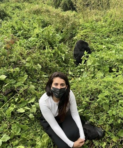 Women protecting Gorillas
