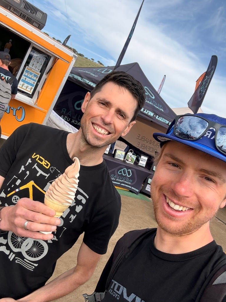 selfie of Alex Paton of GCN and me