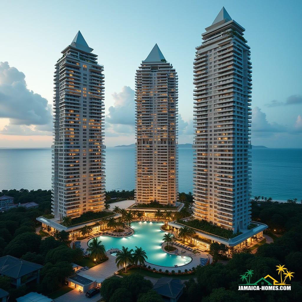Luxury real estate scheme in jamaica caribbean