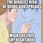 Box spreads are "effectively free of credit risk"...I guess?