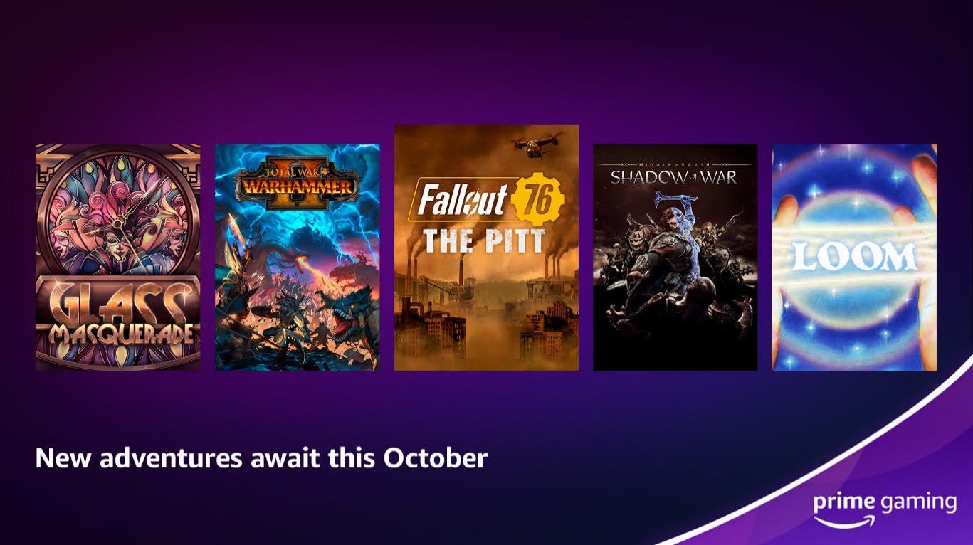 Prime Gaming October Prime Gaming October