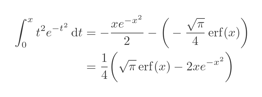 Example integral