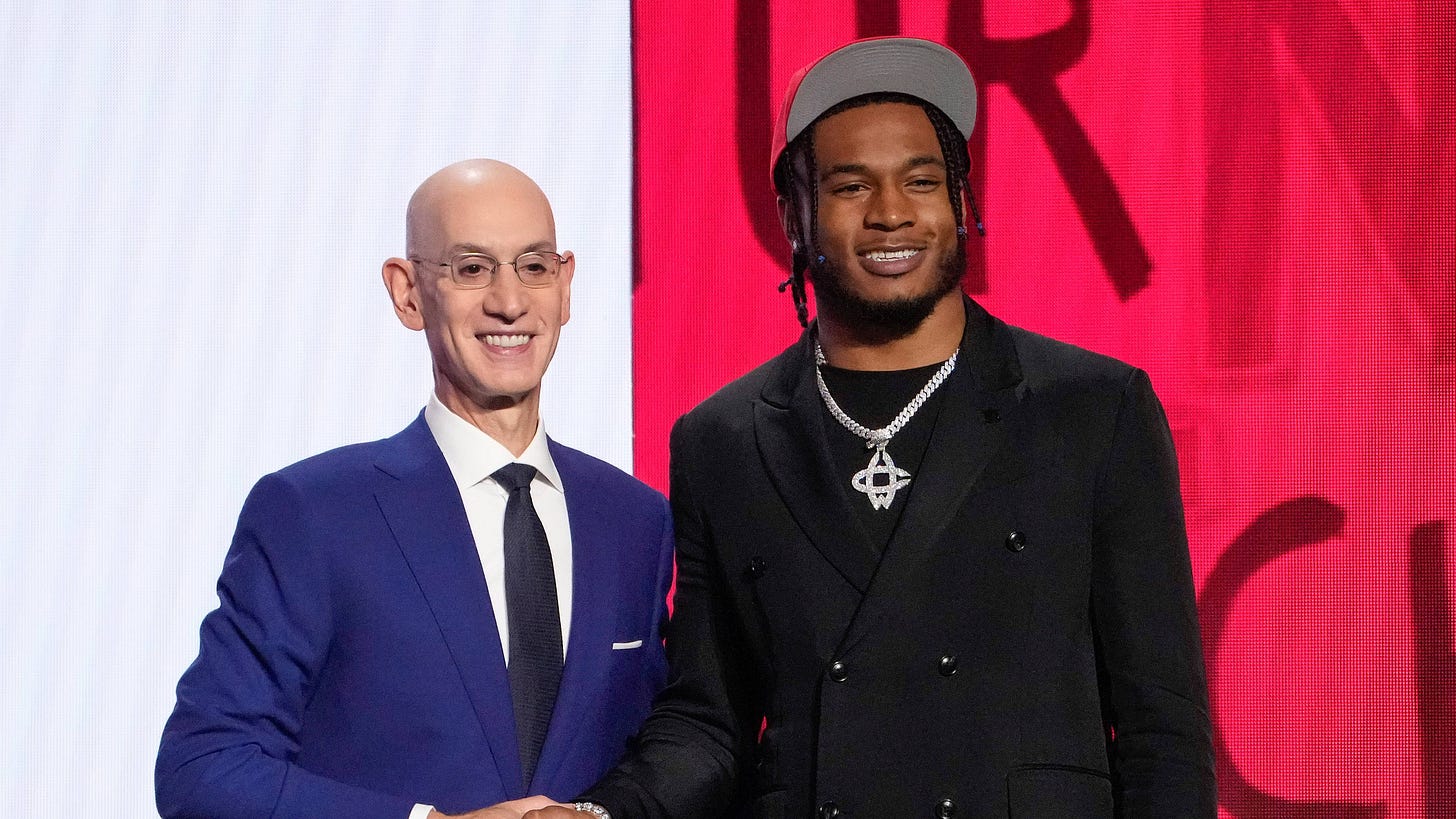 Cam Whitmore picked 20th by Rockets in 2023 NBA draft as Spalding grad  makes Anne Arundel County history