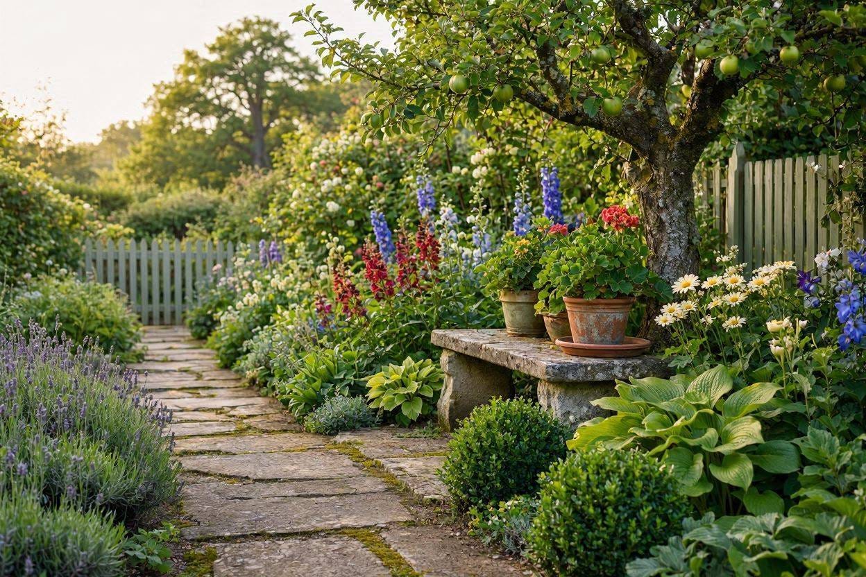 AN IMAGE OF A GARDEN 