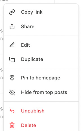 Substack Pinned Posts