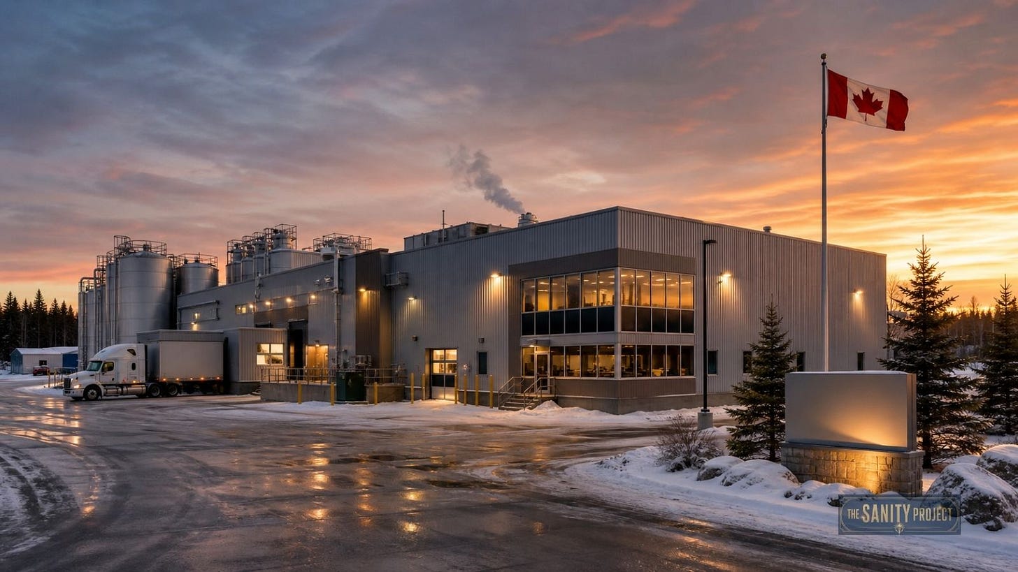 A Canadian food processing facility representing the country’s missing middle in food manufacturing. A Canadian food processing facility representing the country’s missing middle in food manufacturing.