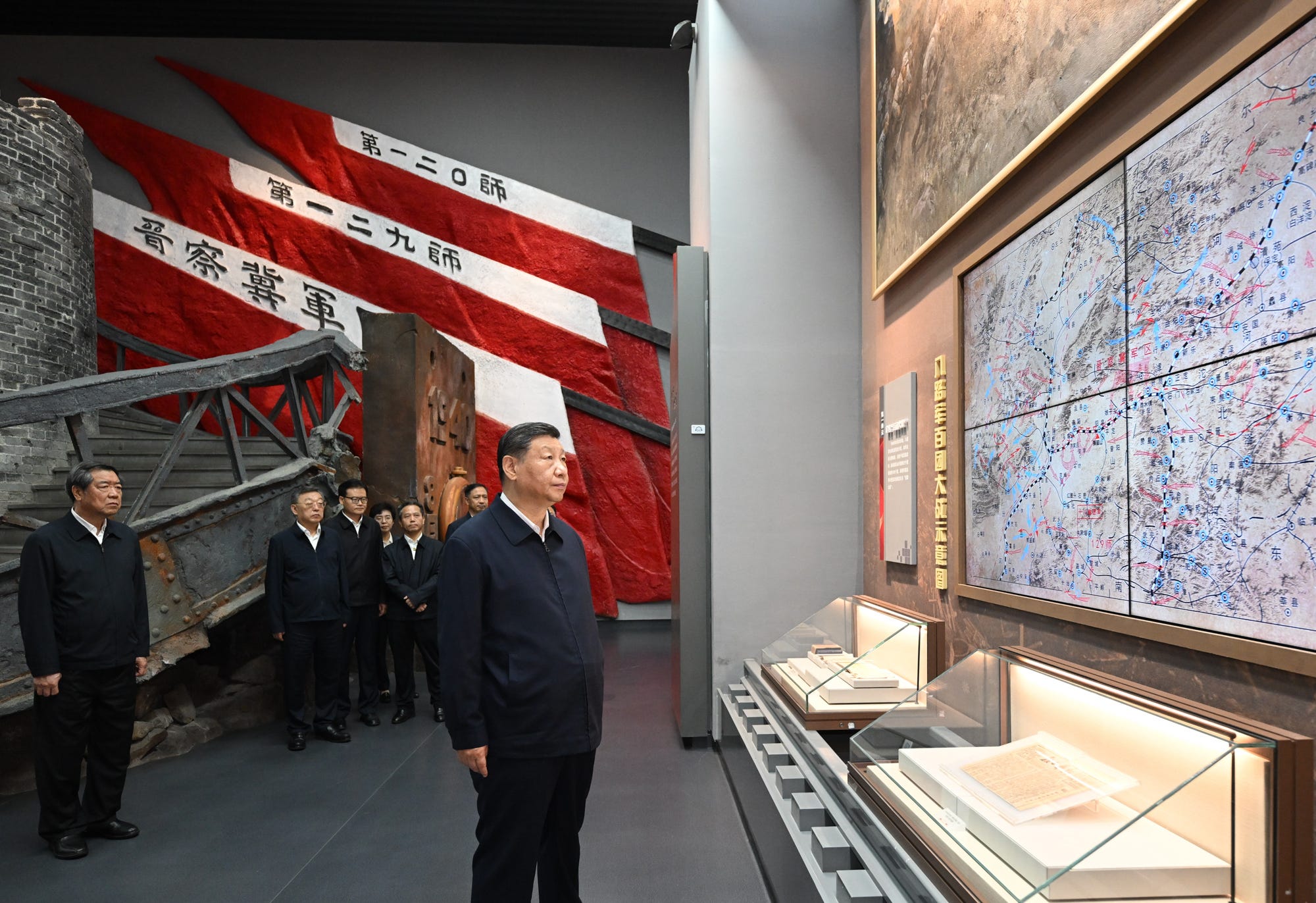 Xi in Shanxi; 88th anniversary of start of War of Resistance Against  Japanese Aggression; New Xi Thought book; Liu Yuanchun on involution and  overcapacity; Wang Yi in Europe