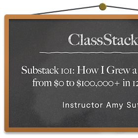 ✍️ REPLAY: Substack 101 - How I Grew from $0-$100,000+ in ARR on Substack in 12 Months