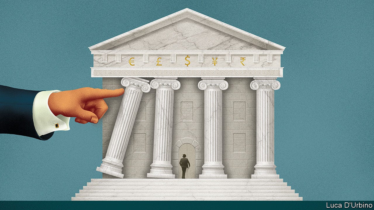 The independence of central banks is under threat from politics