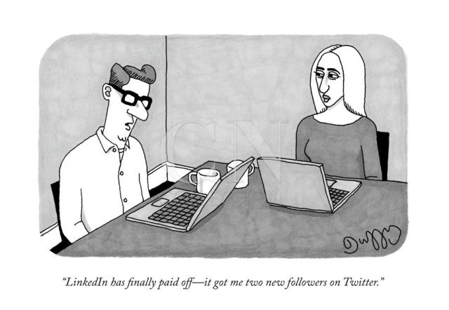 Social network structure helps trends emerge from simple interactions | New  yorker cartoons, The magicians, Cartoon