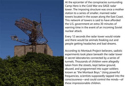 The Montauk Project plus a bonus : r/XMysteries