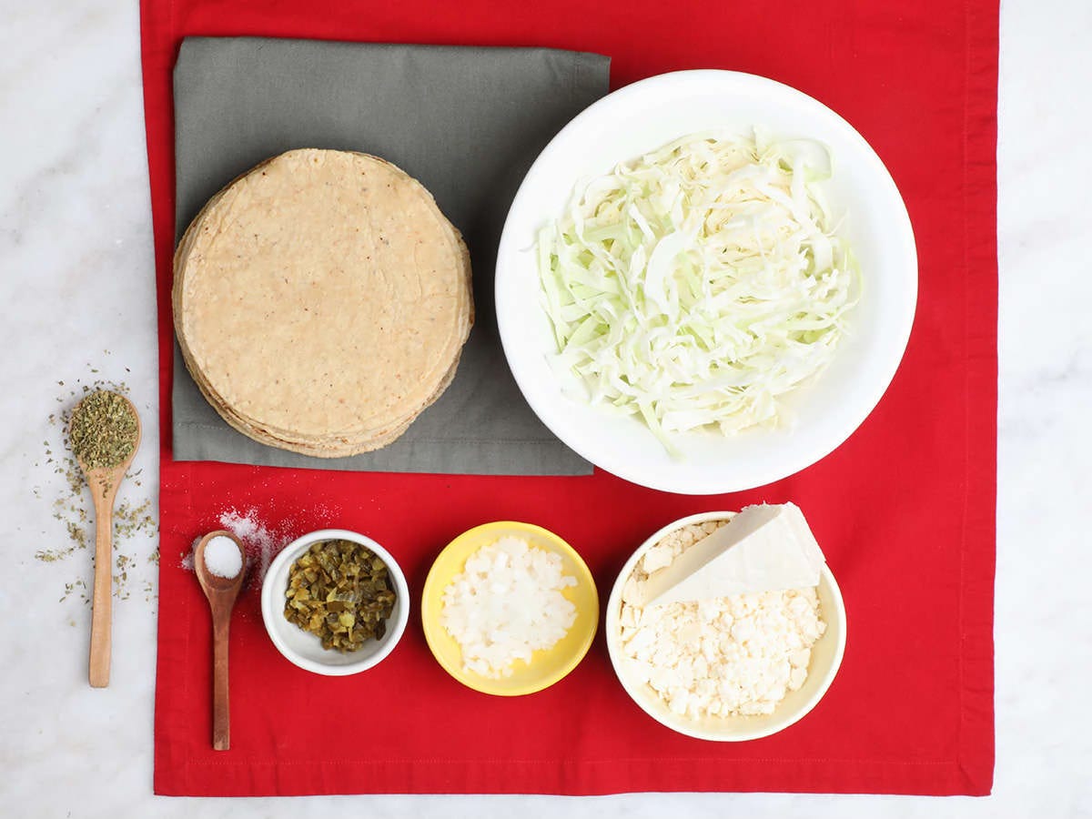 Queso Fresco Taco Ingredients