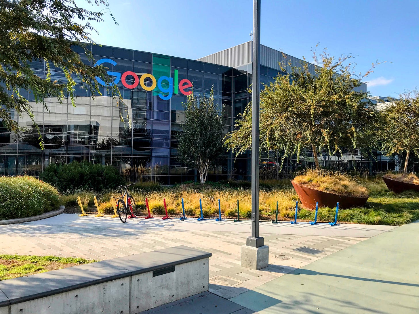 Google's head office building in California