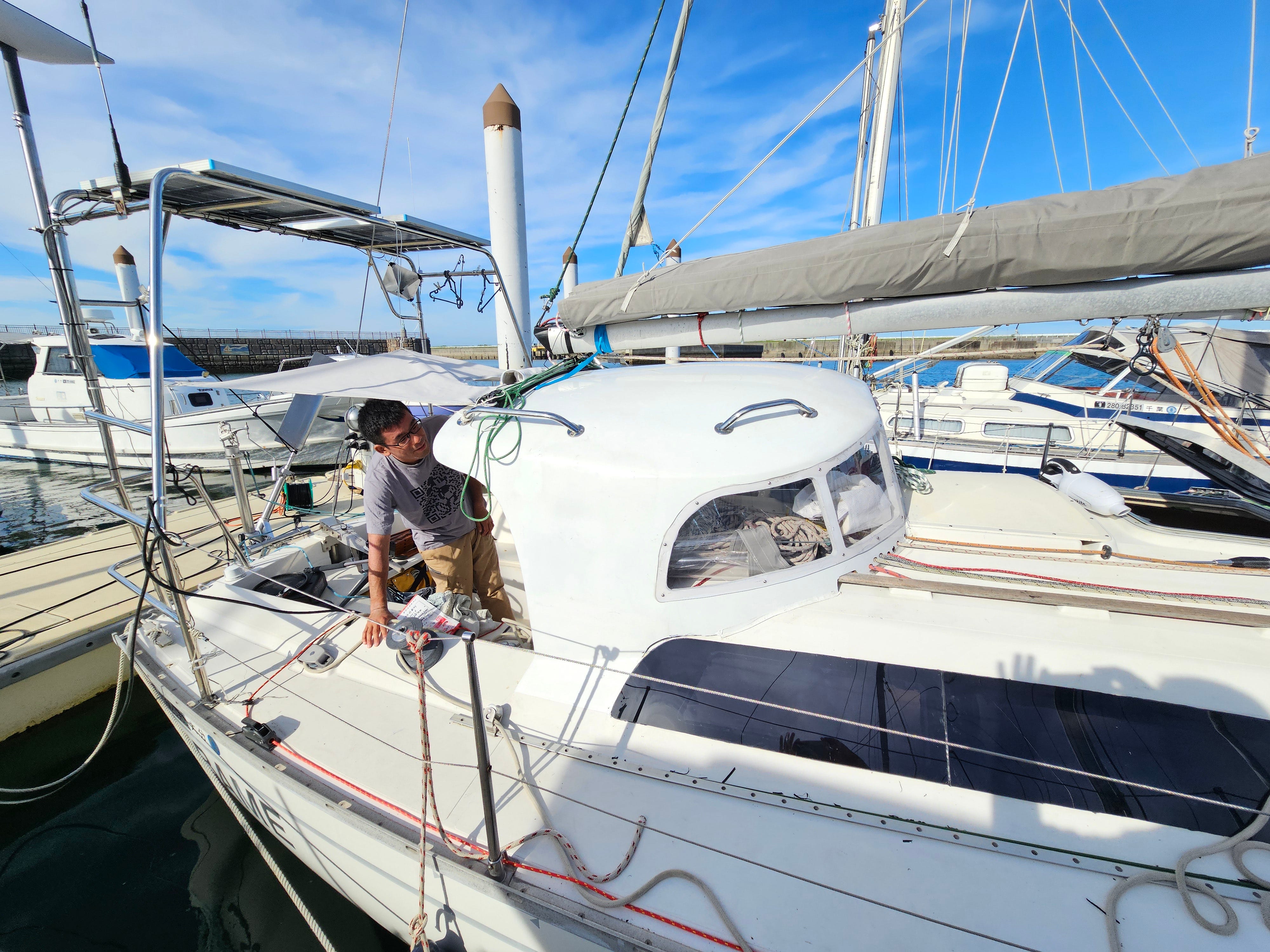 Japanese Solo Adventurer Sets Sail to Circumnavigate the
