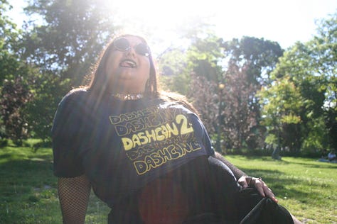 Gallery collection of 2026 DashCon 2's merch collection, entitled "Revolution, Baby!"