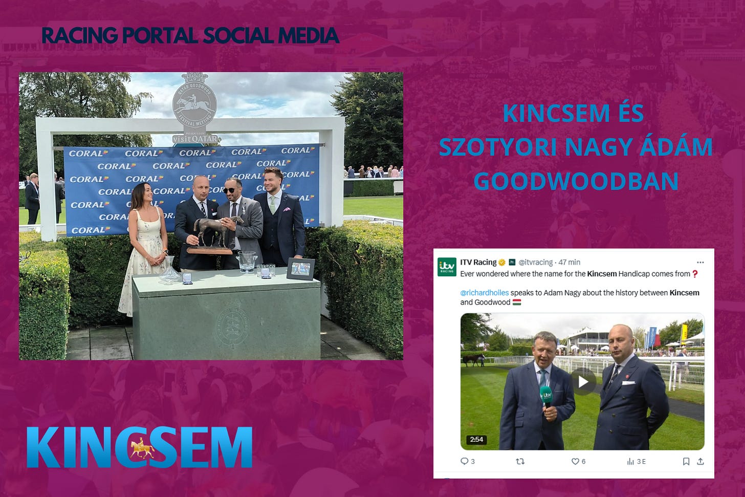 Kincsem ma is halhatatlan!