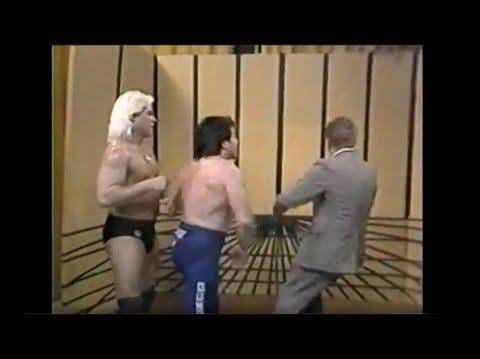 40 years ago, Bill Dundee slaps Lance Russell on live TV 40 years ago, Bill Dundee slaps Lance Russell on live TV