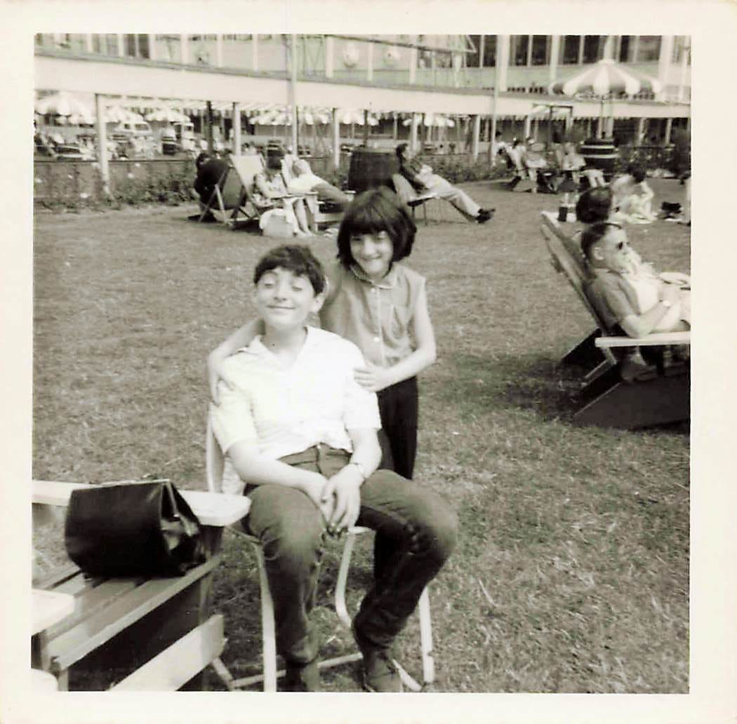 My sister and me at Butlins