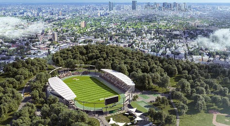 NWSL Boston Stadium Renderings