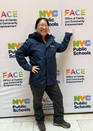 collage of Family Connectors with their jackets!