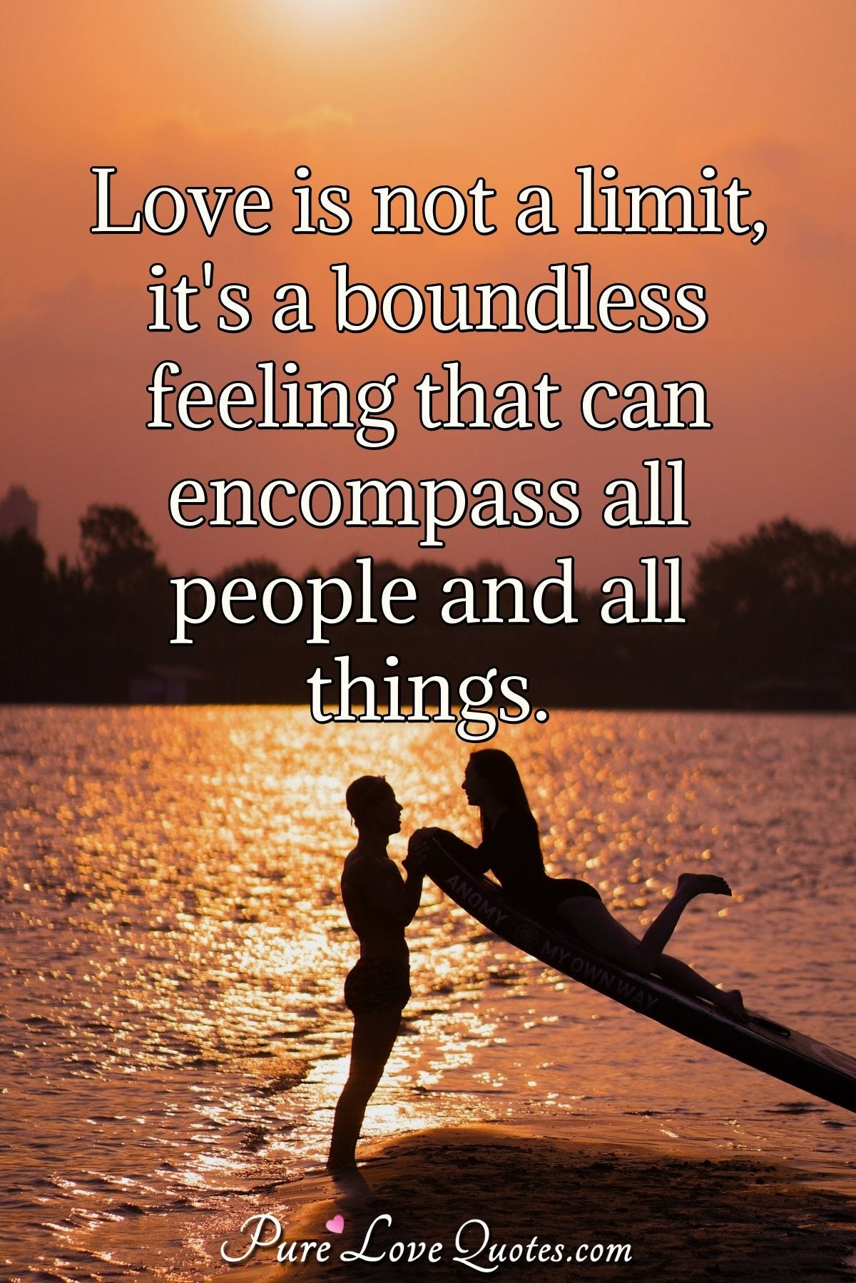 Limitless Sentiments When Love Reaches Its Limits