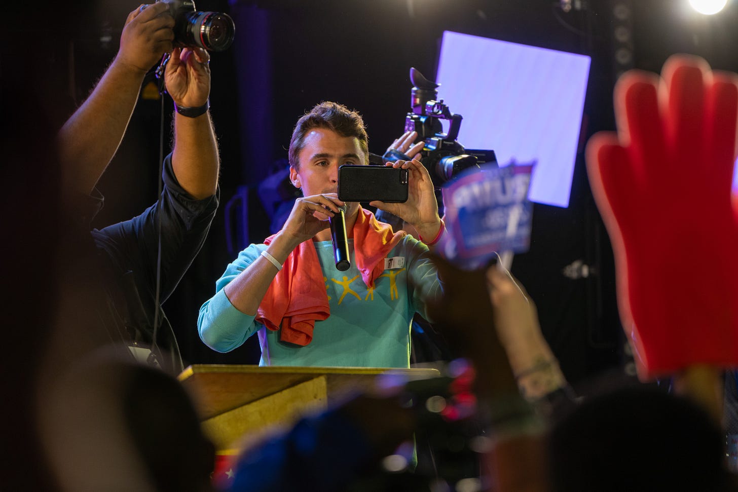 Charlie Kirk at Blexit. Photo by Peter Duke ©2025 - All Rights Reserved