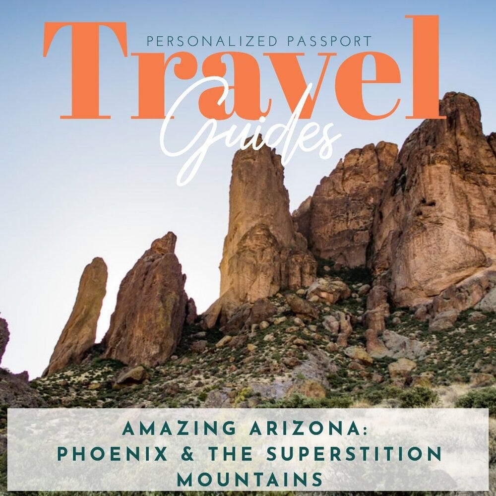 Outdoor Travel Guide Phoenix and Superstition Mountains