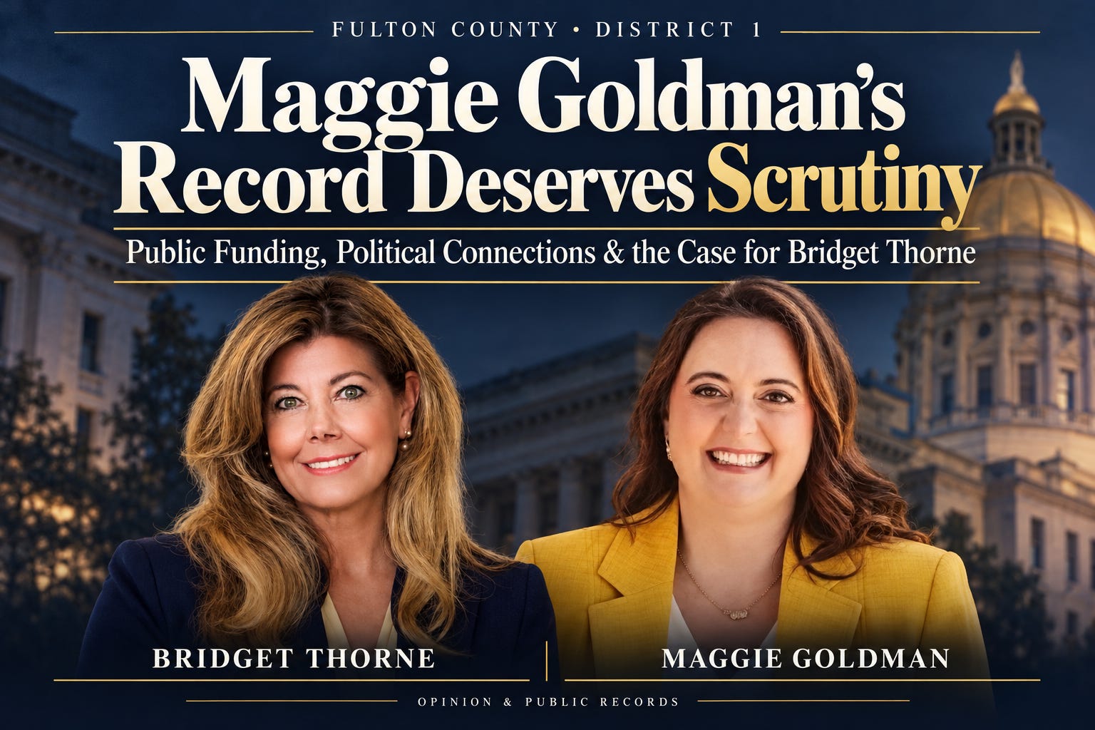 Maggie Goldman’s Record Deserves Scrutiny