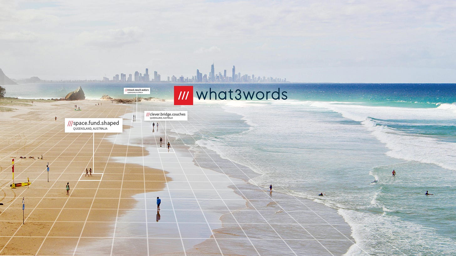 About us | what3words