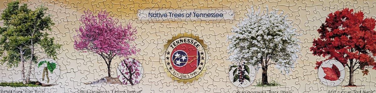 Highland Creek Native Trees of TN Jigsaw Puzzle