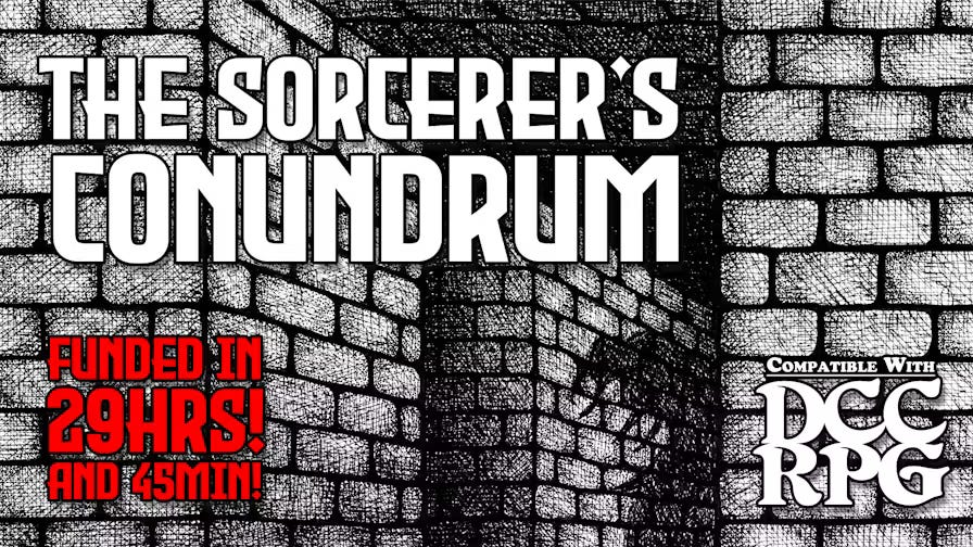 The Sorcerer's Conundrum ☠ DCC RPG Adventure Zine